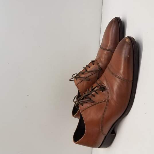 Bruno Magli Men's Cap Toe Leather Dress Shoes - Rustle - Size 10m image number 3