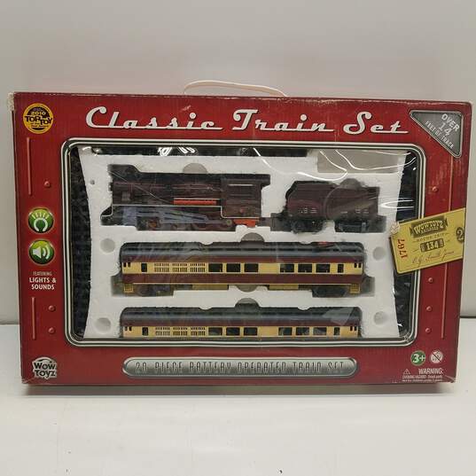 Wow Toys 20 Piece Battery Operated Train Set-SOLD AS IS, MAY BE INCOMPLETE image number 1