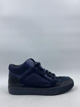 Authentic Lanvin Navy Mid Sneaker M 7
