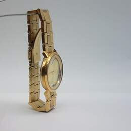 Michael Kors 37mm Gold Tone Case Clear Heart Dial Unisex Stainless Steel Quartz Watch alternative image