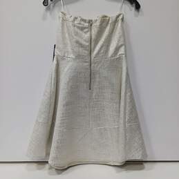 Express Women's Silver Dress Size 4 alternative image