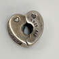 Designer Pandora S925 ALE Sterling Silver Cubic Zirconia Heart Bead Charm image number 2
