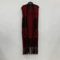 NWT Womens Red Black Open Front Knitted Cardigan Sweater Size Small image number 1