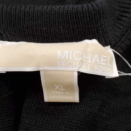 Michael Kors Women Black Sweater SZ XL NWT image number 4