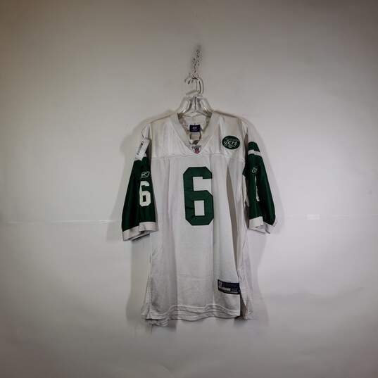 Mens New York Jets Mark Sanchez V-Neck Football-NFL Pullover Jersey Size 52 image number 1