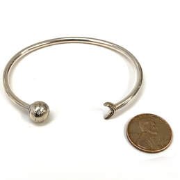 Designer Pandora S925 ALE Sterling Silver Moon Stars Cuff Bracelet w/ Charm alternative image