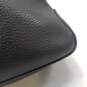Dooney & Bourke Black Pebbled Leather Zip Pod Rucksack Backpack Bag image number 8