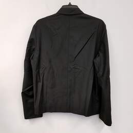 Blanc de Noirs Mens Black Long Sleeve Collared Full Zip Jacket Size 2 alternative image