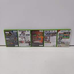 5pc. Set of Xbox Original Video Games alternative image