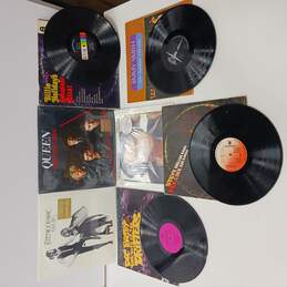 Vintage Bundle of Eight Assorted Pop Records