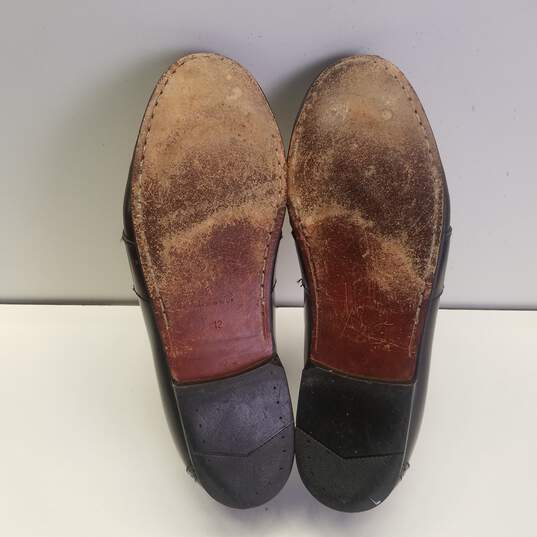 Men's Segarra Mocs Loafer Oxblood Leather Made In Spain, Size 12 image number 5