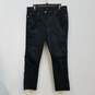 Womens Black Denim Dark Wash Pockets Stretch Straight Leg Jeans Size 42 image number 2