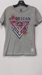 Women's American Fighter Medium Grey T-Shirt image number 1