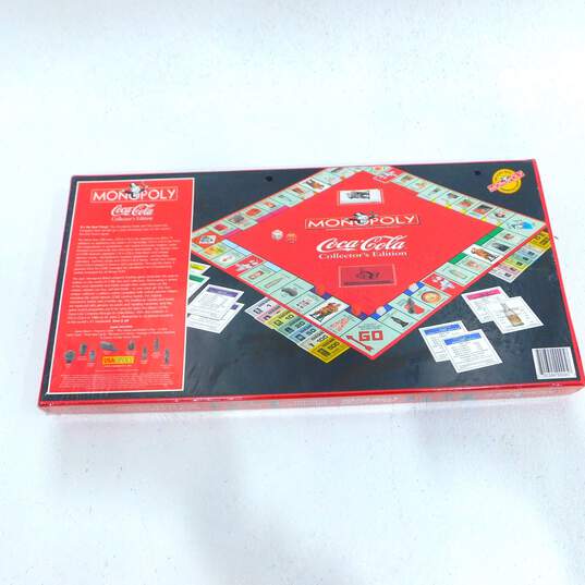 Monopoly Coca Cola Collector's Edition Board Game New Sealed 1999 Hasbro image number 6