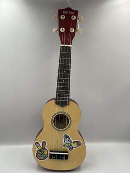 Everjoys 4 String Right Handmade Wood Ukulele Acoustic Guitar 0396182-J