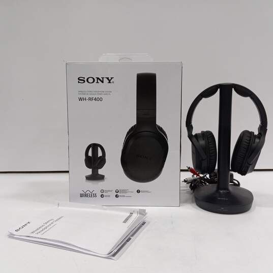 Sony WH-RF400 Wireless Stereo Headphone System w/Box image number 1