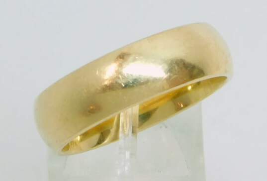 14K Yellow Gold Wedding Band Ring 7.7g image number 1