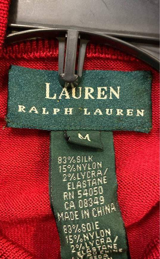 Laure: Ralph Lauren Red Blouse - Size Medium image number 5