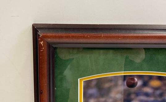 Framed & Matted NFL Collectible Commemorating Brett Favre Breaking TD Record image number 3