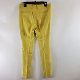 Gucci Women Yellow Creased Pants Sz42 alternative image