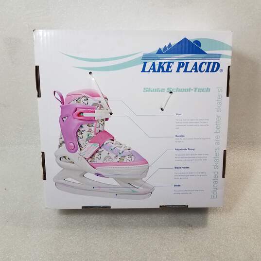 Lake Placid *UNTESTED USED* Purple Adjustable Skates Ages 5 To 8  IOB image number 4
