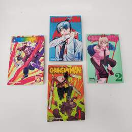 Set of 4 Chainsaw Man Graphic Novels #1 #2 # 4 # 5