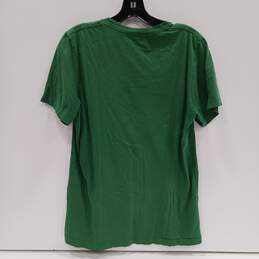 Womens Green Short Sleeve Crew Neck Pullover Graphic Print T-Shirt Size Medium alternative image