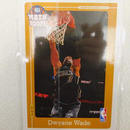 2012 Dwyane Wade Panini NBA Math Hoops 5x7 Card Miami Heat