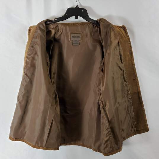 Brandon Thomas Women Brown Leather Jacket sz L image number 3