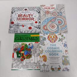Lot of 10 Assorted Coloring Books alternative image