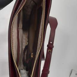 Bundle of 2 Michael Kors Burgundy Bag & Pink Wallet
