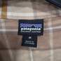 Patagonia Plaid Pattern Long Sleeve Button-Up Top Size Medium image number 3