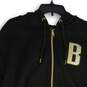 NWT Bebe Sport Womens Black Gold Long Sleeve Full-Zip Hoodie Size XL image number 3