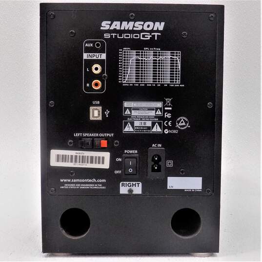 Samson Brand Studio GT Model Black Monitors (Set of 2) image number 9