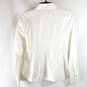 Ellen Tracy Women White Button Up Shirt Sz 2P NWT image number 5