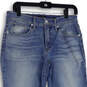 NWT Womens Blue Denim Medium Wash Mid Rise Skinny Leg Jeans Size 10/30 image number 3