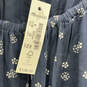 NWT Womens Blue Polka Dot Short Sleeve One-Piece Jumpsuit Size Medium image number 5