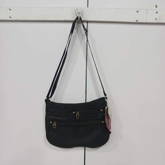 Moseylife 'Roamer' Black Shoulder Bag Purse NWT image number 1