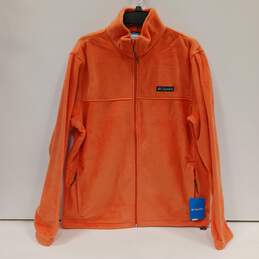 Men’s Columbia Granite Mountain Fleece Athletic Jacket Sz L NWT