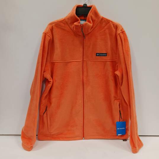 Men’s Columbia Granite Mountain Fleece Athletic Jacket Sz L NWT image number 1