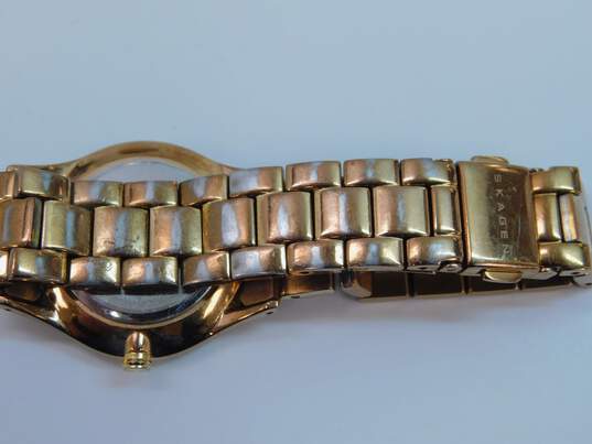 Michael Kors MK-5605 Chronograph & Skagen Denmark Analog Women's Dress Watches 213.8g image number 8