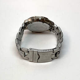 Designer Fossil Blue BQ-9011 Silver Stainless Steel Chronograph Wristwatch alternative image