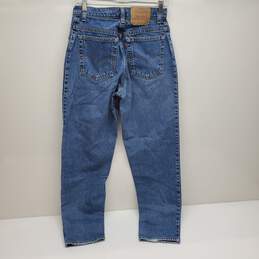 Vintage Womens Levi's Blue Jeans 551 Relaxed Fit Tapered Leg 10 MED alternative image