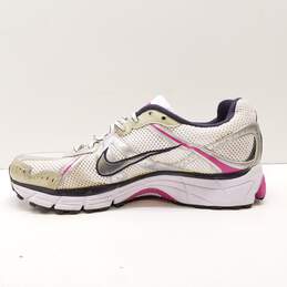 Nike Air Pegasus 26 White Silver Purple Athletic Shoes Women's Size 11 alternative image