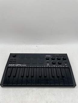 Akai Professional MPK Mini Black Keyboard No Power Cord Two Missing Knobs