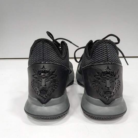 Men's Nike Lebron Witness IV Black Sneakers Size 15 image number 4