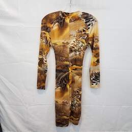 Cache Long Sleeve Buckle Slip On Dress Women's Size S NWT alternative image
