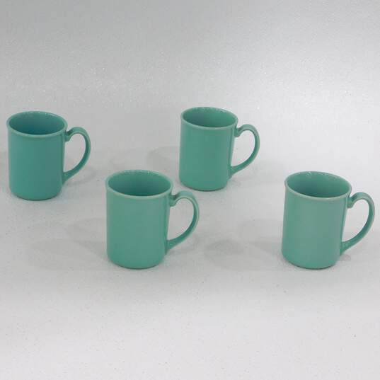 Vintage Corning Ware Aqua Turquoise Coffee Cup Lot image number 2