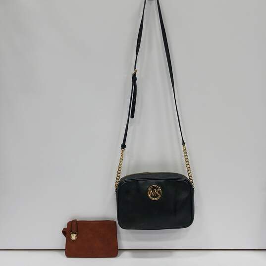 Pair of Michael Kors Leather Purses image number 1