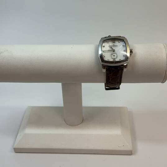 Designer Skagen Denmark 39LSSS Stainless Steel Quartz Analog Wristwatch image number 1